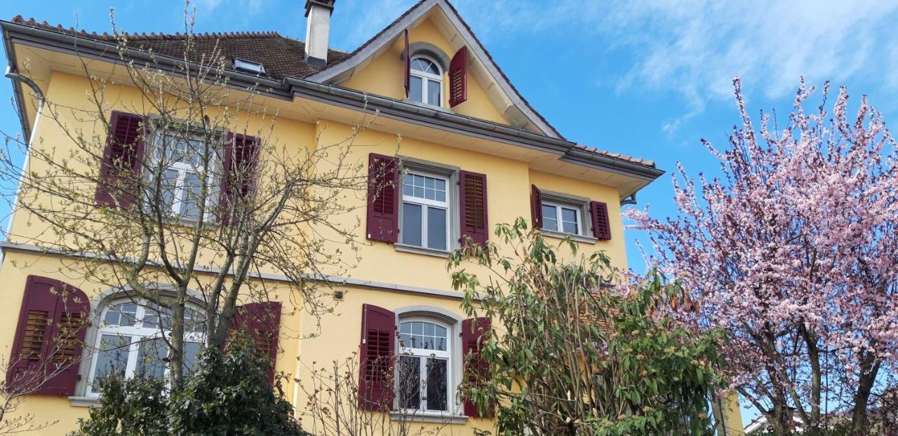 Ferienwohnung Stein Am Rhein Nahe Bahnhof Und Rhein Exterior foto