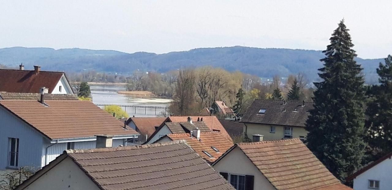 Ferienwohnung Stein Am Rhein Nahe Bahnhof Und Rhein Exterior foto