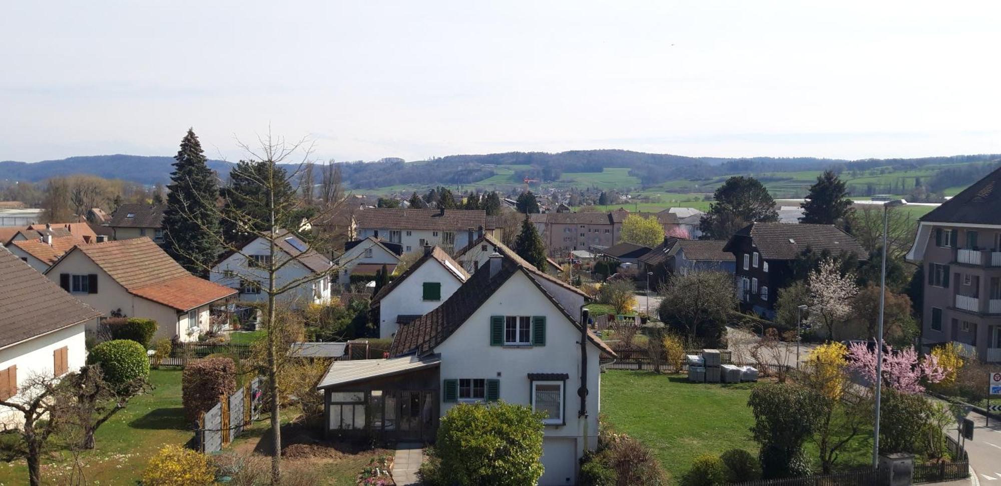 Ferienwohnung Stein Am Rhein Nahe Bahnhof Und Rhein Exterior foto
